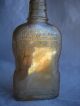 James Buchanan Scotch Flask+2 Golden Wedding Bottles Antique Whiskey Prohibition Bottles & Jars photo 5