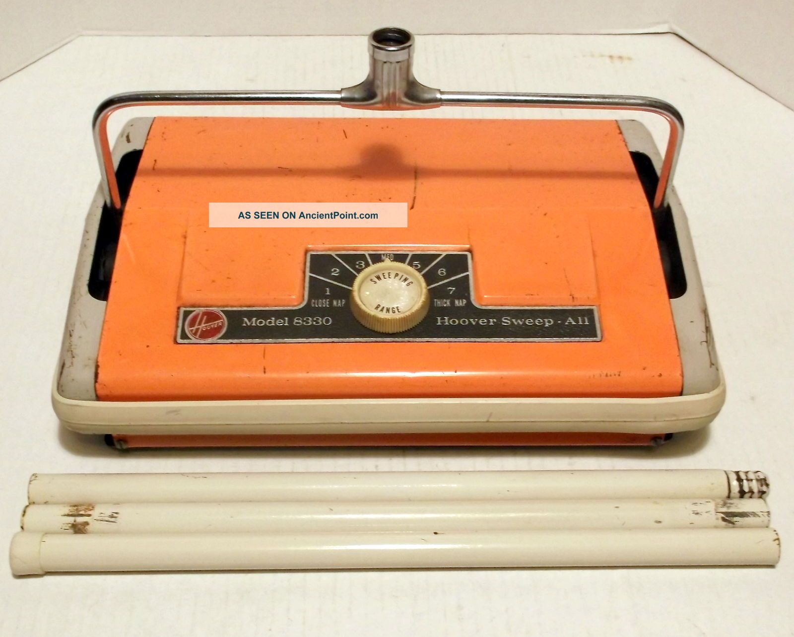 Vintage Hoover 8330 Sweep - All Carpet Floor Sweeper W/brush Comb & Handle Vrygood Other photo