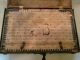 Antique Brown Childs Stagecoach Trunk 1800-1899 photo 1