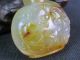 Fine Chinese Carp Lotus Flower Carved Natural Agate Snuff Bottle Snuff Bottles photo 1