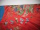Antique 19/ 20th Qing Chinese Woman ' S Embroidered Dragon Wedding Robe Embroidery Robes & Textiles photo 10