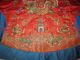 Antique 19/ 20th Qing Chinese Woman ' S Embroidered Dragon Wedding Robe Embroidery Robes & Textiles photo 11