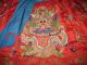 Antique 19/ 20th Qing Chinese Woman ' S Embroidered Dragon Wedding Robe Embroidery Robes & Textiles photo 5