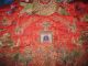 Antique 19/ 20th Qing Chinese Woman ' S Embroidered Dragon Wedding Robe Embroidery Robes & Textiles photo 8