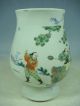 Chinese Wu Cai Porcelain Vase Vases photo 4