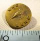 Early Brass The Lark Work Clothes Bird Antique Brass Picture Button Buttons photo 2