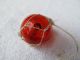 (1211) 2.  22 Inch Diameter Orange Japanese Curio Glass Float Ball Net Buoy Fishing Nets & Floats photo 1