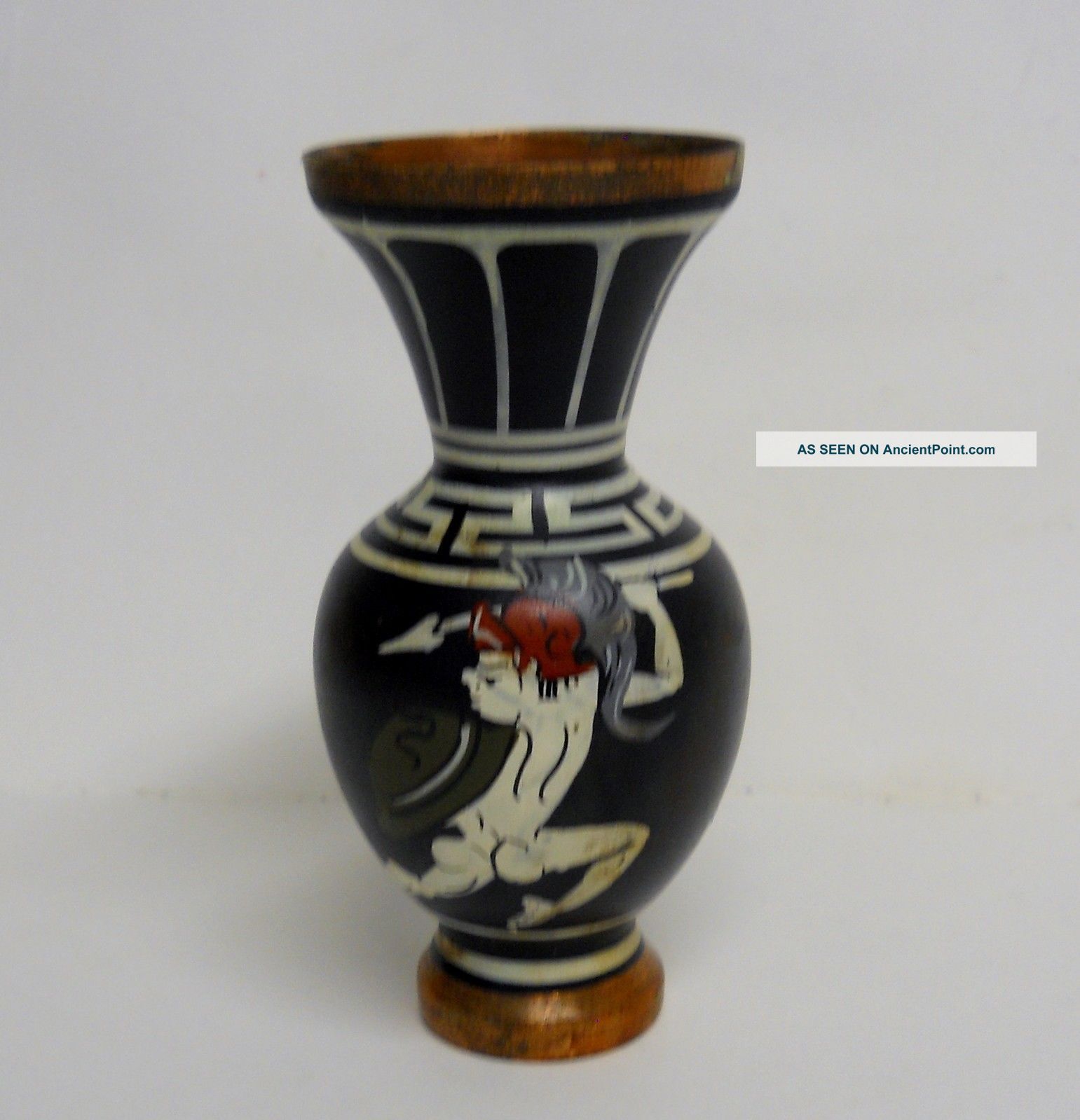 Vintage Greek Geometric Period Copper Vase Greek photo