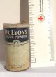 Dr.  Lyon ' S Tooth Powder Pocket Tin / Dispenser - Vintage Circa 1920 Dentistry photo 3