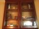 Gorgeous Antique Secretary Desk With Glass Library 1900-1950 photo 3