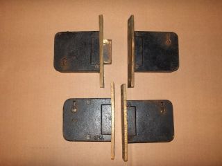 Of 4 Antique Yale Skeleton Key Door Locks photo