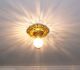 {{ Colorful }} Vintage 20 - 30 ' S Ceiling Light Lamp Fixture Polychrome Chandeliers, Fixtures, Sconces photo 1