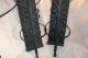 Vtg 1920 - 1940 Sconces Black Iron Lamps Spanish Mission Gothic Hand Made Mexico Chandeliers, Fixtures, Sconces photo 2
