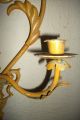 Antique Ironwork Double Wall Sconce In Yellow Chandeliers, Fixtures, Sconces photo 3