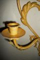Antique Ironwork Double Wall Sconce In Yellow Chandeliers, Fixtures, Sconces photo 4