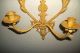 Antique Ironwork Double Wall Sconce In Yellow Chandeliers, Fixtures, Sconces photo 5