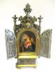 Antique Russian Religious Icon & Miniature Painting Mary And Jesus Uncategorized photo 3