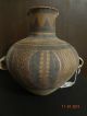 Antique Chinese Neolithic Painted Pottery Terra Cotta Large Amphora Pot Vase Far Eastern photo 10