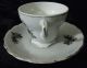 Antique Demitasse Porcelain 1940 Floral Pattern Cup & Saucer Cups & Saucers photo 1