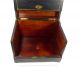 Antique Victorian Liqueur Case Liquor Box Tantalus Decanter & Cordial Glasses Bottles, Decanters & Flasks photo 5