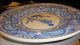 Gm 63 Blue And White Porcelain Charger Chinese Bird Design 13 1/4 Inch 3 Pounds Plates photo 10