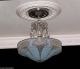 ((stunning))  C.  40 ' S Vintage Art Deco Ceiling Light Lamp Chandelier Re - Wired Chandeliers, Fixtures, Sconces photo 2