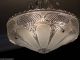 ((stunning))  C.  40 ' S Vintage Art Deco Ceiling Light Lamp Chandelier Re - Wired Chandeliers, Fixtures, Sconces photo 5