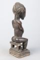 Baule Seated Male Ancestor Figure,  Ivory Coast,  African Tribal Arts,  Figures African photo 5