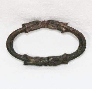 Ancient Viking Dragon ' S Head Bracelet - 900ad photo