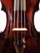 Antique Georgius Thir Anno 1789 Labeled 4/4 Old Master Violin (fiddle,  Geige) String photo 4