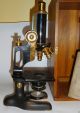Antique Bausch Lomb Microscope 135654 Rochester 3 Objectives Instructions & Box Microscopes & Lab Equipment photo 4