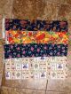 Large Primitive Fabric Of Pieces/scraps (floral,  Ladybugs,  Valentines,  Etc. ) Primitives photo 7