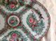 Vintage Chinese Famille Rose Serving Platter Hand Painted W/ Gold Trim Plates photo 1
