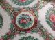 Vintage Chinese Famille Rose Serving Platter Hand Painted W/ Gold Trim Plates photo 5