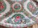 Vintage Chinese Famille Rose Serving Platter Hand Painted W/ Gold Trim Plates photo 7