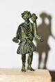 Roman Bronze Statue Statuette Of A Lar Circa 100 - 200 A.  D. Roman photo 1