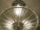 Vintage 30 ' S Sunflower Art Deco Ceiling Light Chandelier Glass Lamp Chandeliers, Fixtures, Sconces photo 6