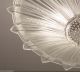 Vintage 30 ' S Sunflower Art Deco Ceiling Light Chandelier Glass Lamp Chandeliers, Fixtures, Sconces photo 7