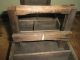 Antique Old Handmade Primitive Wood Tool Box Crate W/ Handle 25 1/2 