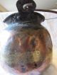 Antique 18th Century Copper Cauldron Pot And Ladle Maker ' S Mark Rare Primitive Primitives photo 4