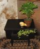 Wood Table Riser/footstool Drawer Box 4 Spice/salt/candle/sewing Cupboard Black Primitives photo 7