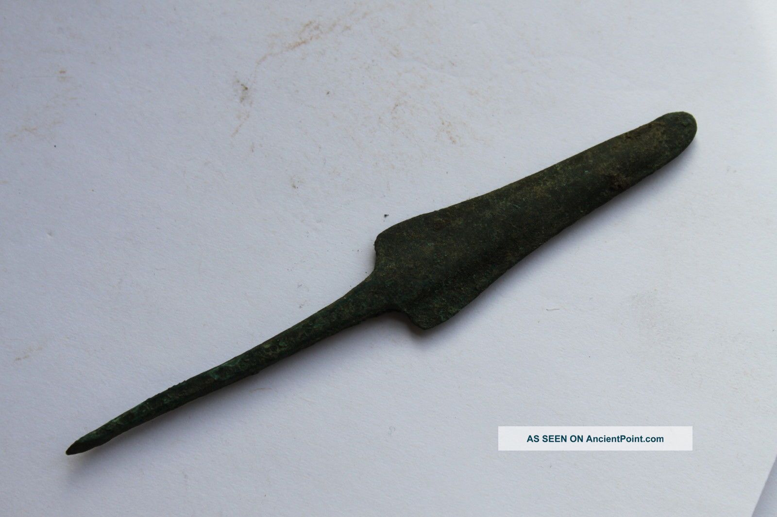 Quality Ancient Greek Bronze Spearhead 8/7th Century Bc Greek photo
