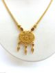 18k Gold Ancient Greek Necklace Byzantine photo 1