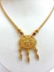 18k Gold Ancient Greek Necklace Byzantine photo 2