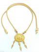 18k Gold Ancient Greek Necklace Byzantine photo 3