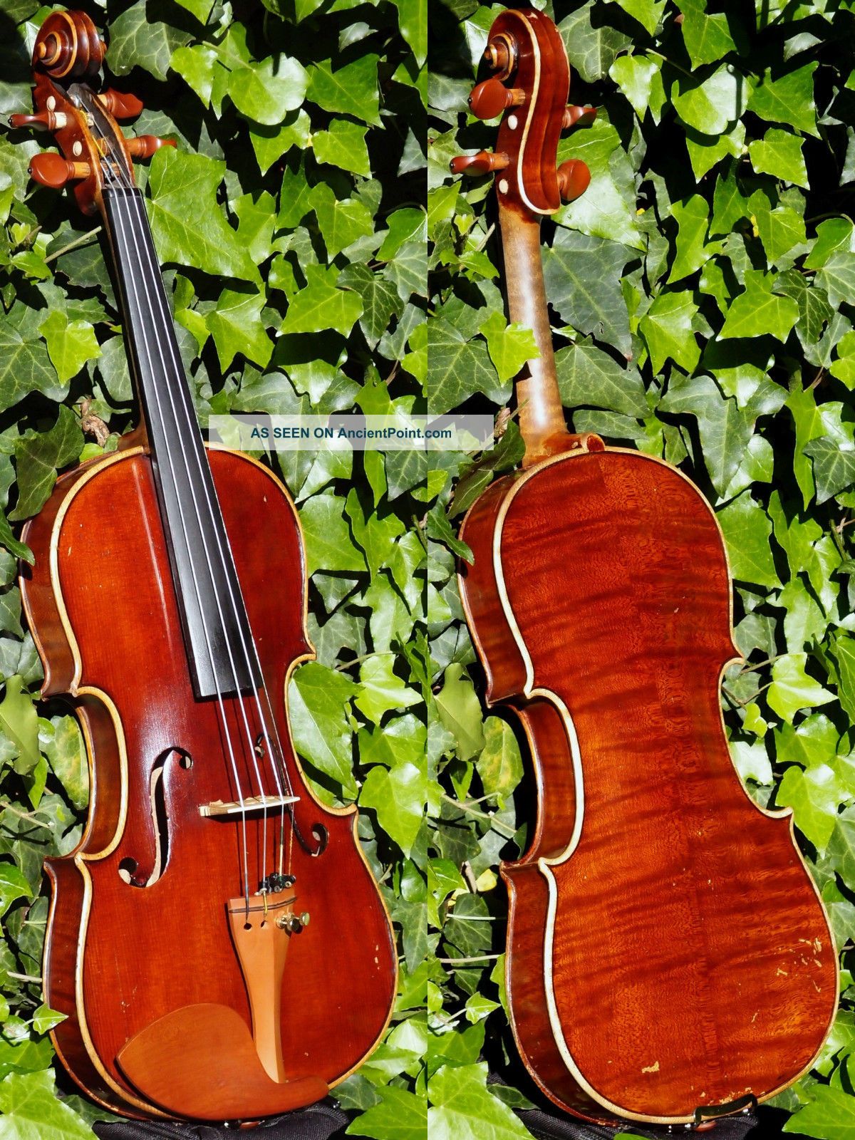 Antique Czech Violin By Josef Cermak - Kutna Hora 1899,  No.  130.  Refined Tone String photo