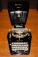 Vintage 1926 Bing Portable Typewriter No.  2 With Cover - Made In Germany Typewriters photo 10