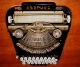 Vintage 1926 Bing Portable Typewriter No.  2 With Cover - Made In Germany Typewriters photo 2