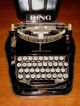 Vintage 1926 Bing Portable Typewriter No.  2 With Cover - Made In Germany Typewriters photo 6