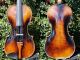 Fine Antique Czech Violin By Richard Gareis,  Oloví U Kraslic.  Full,  Fruity Tone String photo 1